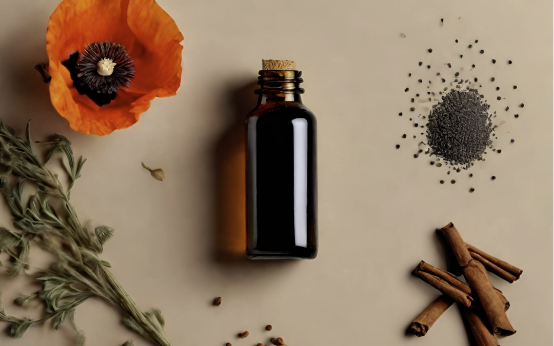 Mohn-Zimt-Nelken-Öl